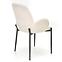 Szék K477 szövet boucle/fém krém 58x58x89,8