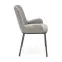 Szék K481 szövet/fém hamu 54x60x83,2