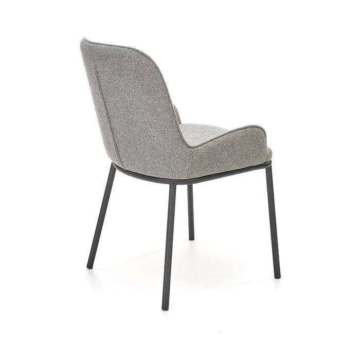Szék K481 szövet/fém hamu 54x60x83
