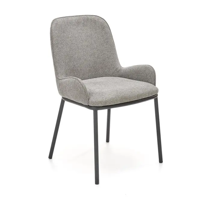 Szék K481 szövet/fém hamu 54x60x83,5