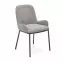 Szék K481 szövet/fém hamu 54x60x83,5