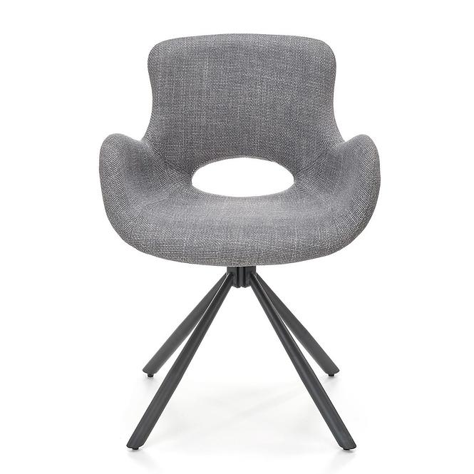 Szék K475 szövet/fém hamu 59x58x81,2