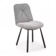 Szék K422 szövet/fém hamu 51x61x87