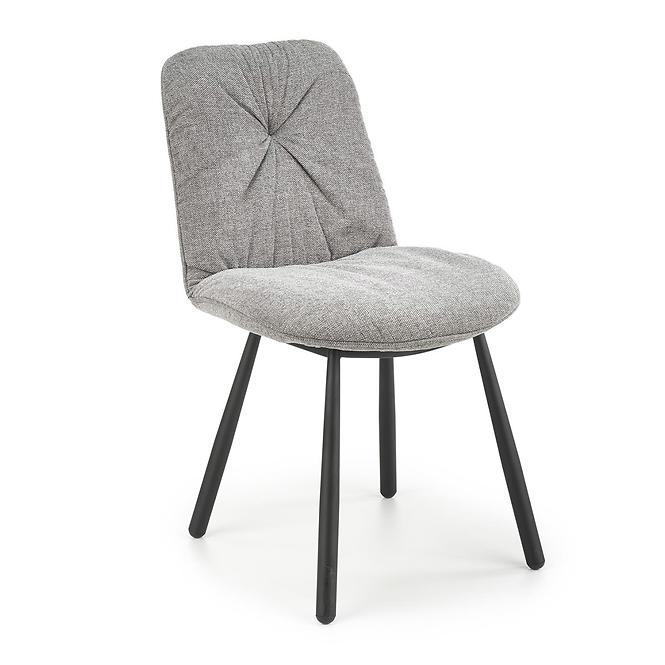 Szék K422 szövet/fém hamu 51x61x87