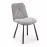 Szék K422 szövet/fém hamu 51x61x87
