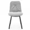 Szék K422 szövet/fém hamu 51x61x87,2