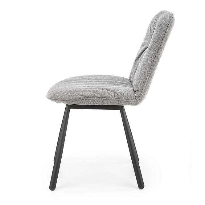 Szék K422 szövet/fém hamu 51x61x87