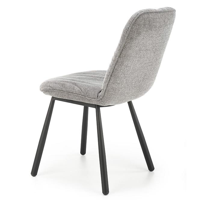 Szék K422 szövet/fém hamu 51x61x87