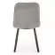 Szék K422 szövet/fém hamu 51x61x87,5