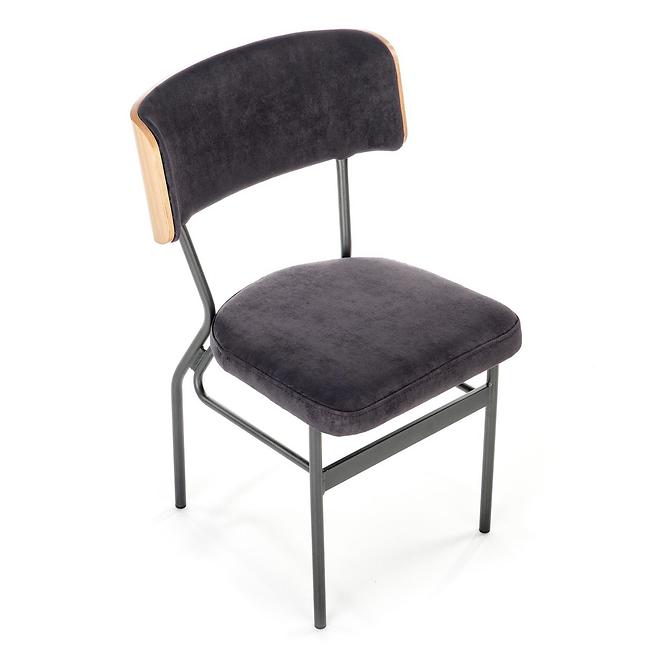 Szék Smart-kr szövet/falap/fém natural/sötét hamu,3