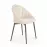 Szék K357 szövet/fém bézs 53x50x80