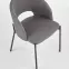 Szék K373 szövet/fém hamu 51x57x77,7
