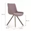 Szék K290 szövet/fém hamu 55x59x85,9