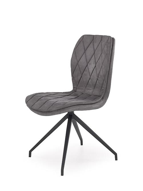 Szék K237 szövet/fém hamu 49x62x90
