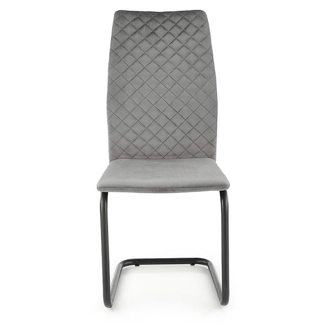 Szék K444 szövet/fém hamu 44x54x97,2