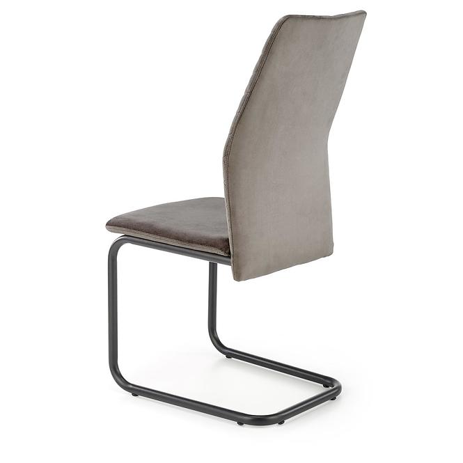 Szék K444 szövet/fém hamu 44x54x97,4