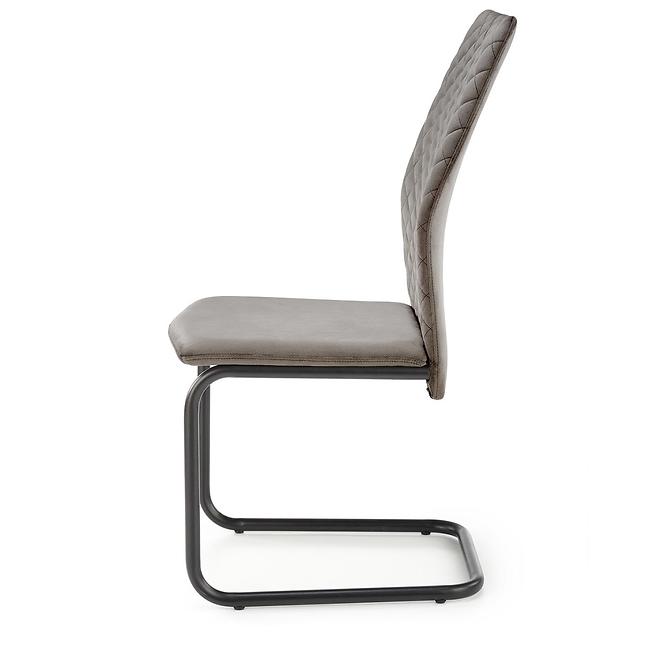 Szék K444 szövet/fém hamu 44x54x97,6