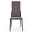 Szék K334 szövet/fém sötét hamu 45x54x103