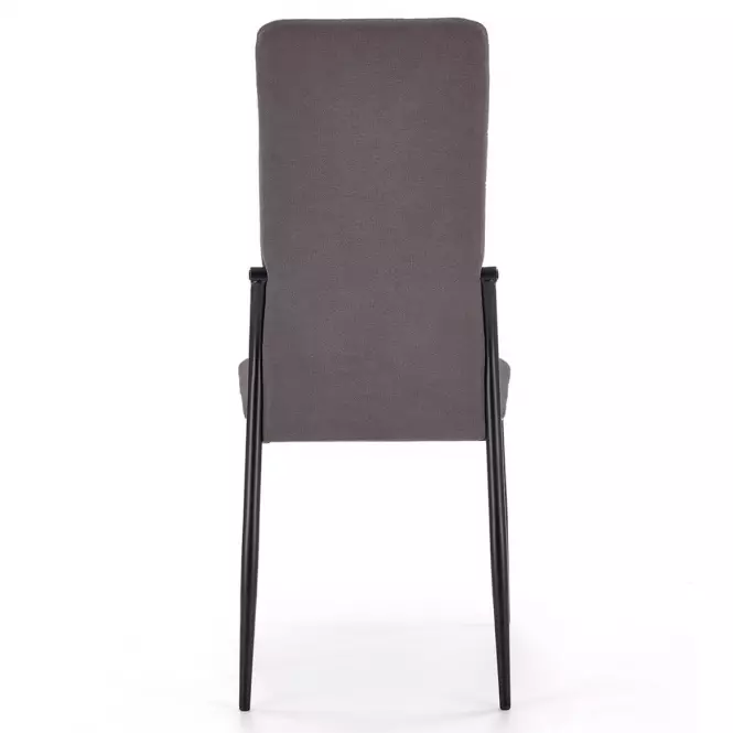 Szék K334 szövet/fém sötét hamu 45x54x103