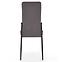 Szék K334 szövet/fém sötét hamu 45x54x103,4