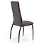 Szék K334 szövet/fém sötét hamu 45x54x103,5