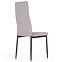 Szék K292 szövet/fém hamu 45x65x98,5