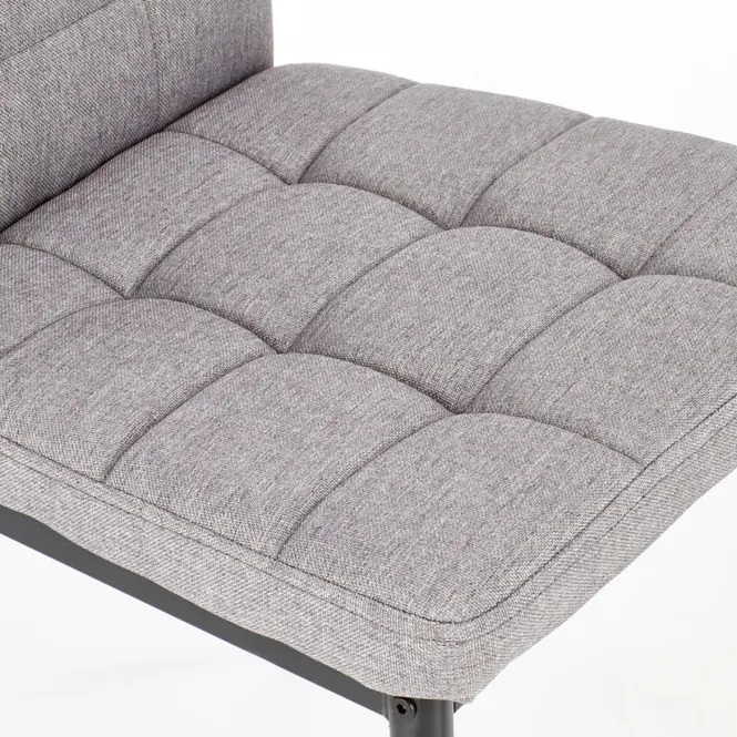 Szék K292 szövet/fém hamu 45x65x98