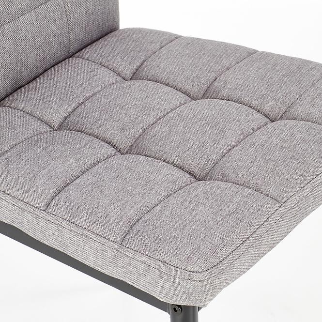Szék K292 szövet/fém hamu 45x65x98