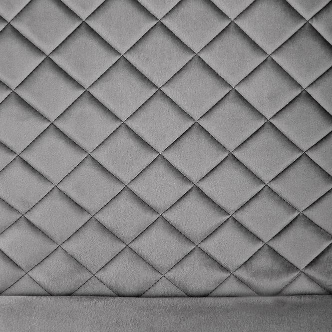 Szék K442 szövet/fém hamu 46x61x102