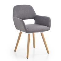 Szék K283 szövet/fa hamu 56x56x80