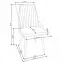 Szék K285 szövet/fém bézs 56x49x91,3