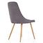 Szék K285 szövet/fém sötét hamu 56x49x91,5