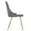 Szék K285 szövet/fém sötét hamu 56x49x91,6