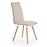 Szék K282 szövet/fa bézs 56x44x93