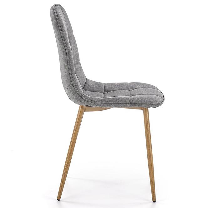 Szék K316 szövet/fém hamu 44x56x87
