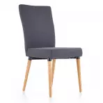 Szék K273 szövet/fa sötét hamu 45x60x95