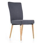Szék K273 szövet/fa sötét hamu 45x60x95