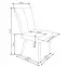 Szék K273 szövet/fa sötét hamu 45x60x95,10