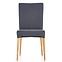 Szék K273 szövet/fa sötét hamu 45x60x95,2