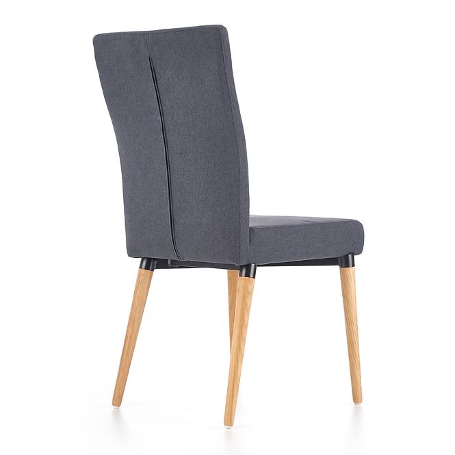 Szék K273 szövet/fa sötét hamu 45x60x95