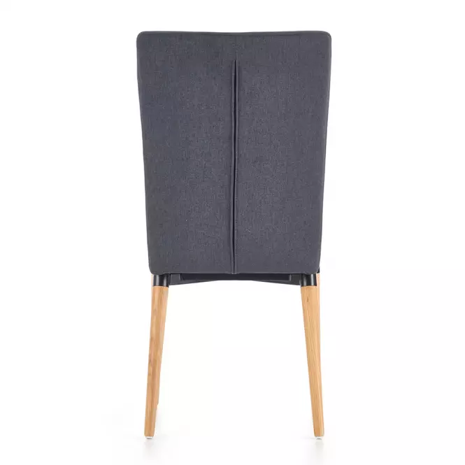 Szék K273 szövet/fa sötét hamu 45x60x95