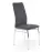 Szék K309 szövet/fém sötét hamu 43x57x97