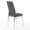 Szék K309 szövet/fém sötét hamu 43x57x97,3