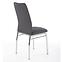 Szék K309 szövet/fém sötét hamu 43x57x97,3
