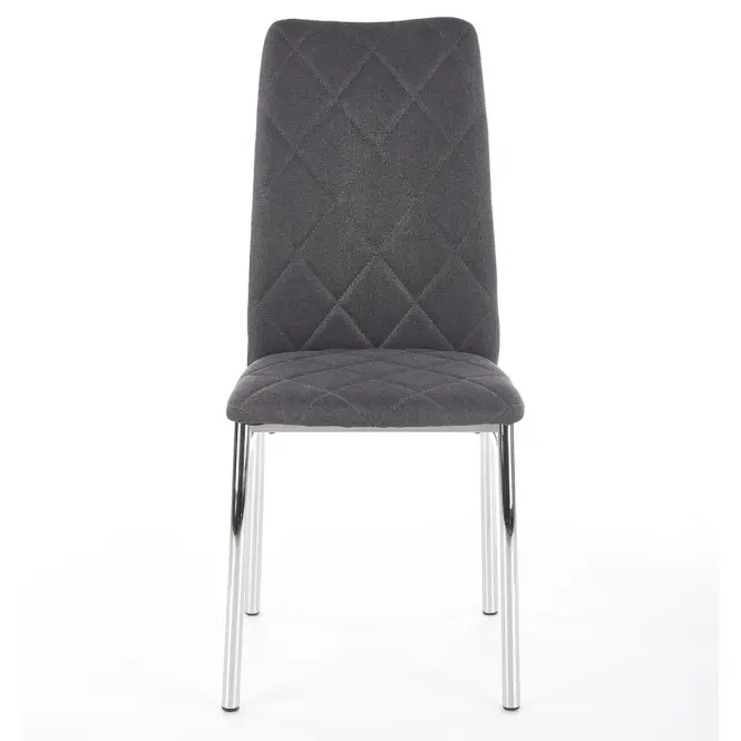 Szék K309 szövet/fém sötét hamu 43x57x97,4