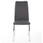 Szék K309 szövet/fém sötét hamu 43x57x97,4