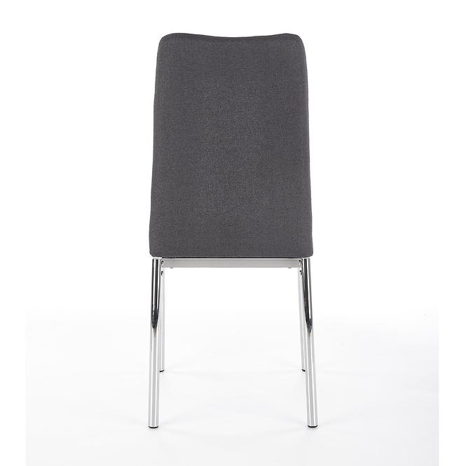 Szék K309 szövet/fém sötét hamu 43x57x97