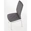 Szék K309 szövet/fém sötét hamu 43x57x97,6