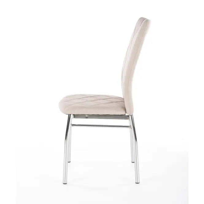 Szék K309 szövet/fém svetlá bézs 43x57x97,2