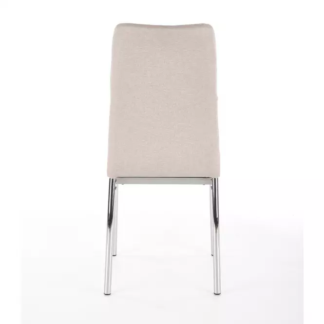 Szék K309 szövet/fém svetlá bézs 43x57x97